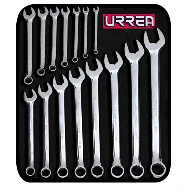 foto de LLAVE MIXTA JGO (7 A 21MM) 15 PZ 1200FM URREA