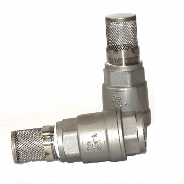 foto de VALVULA CHECK VERTICAL AC/INOX